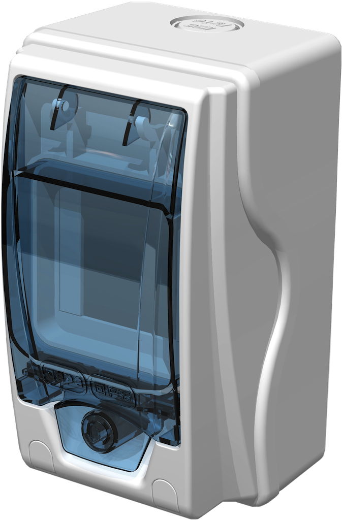 CENTRO DE CARGA IP65 SIN TERMINALES 3MODULOS