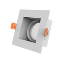 Porta lampara cuadrada GU10